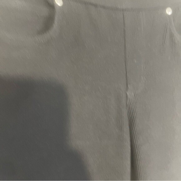 Eileen Fisher Tencel Black Corduroy Pull on Pants Size PS - Picture 2 of 6